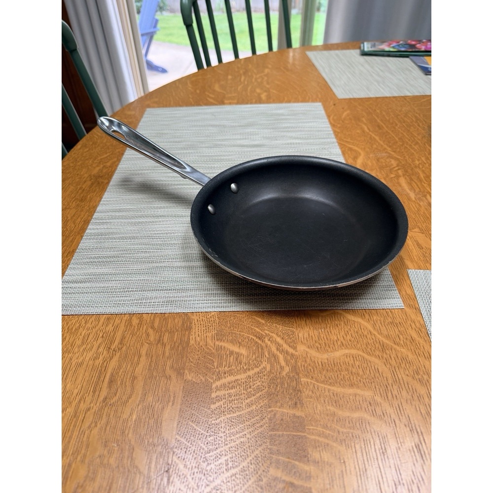 All-Clad D5 5-Ply Brushed Stainless Steel Nonstick Fry Pan 8" Skillet Cookware